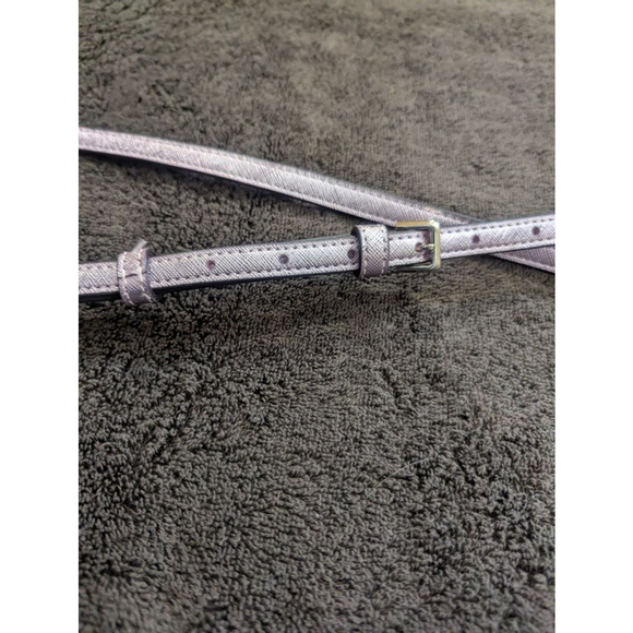 Kate Spade Lola North South Flap Phone Crossbody Bag Pink Glitter - Picture 14 of 16